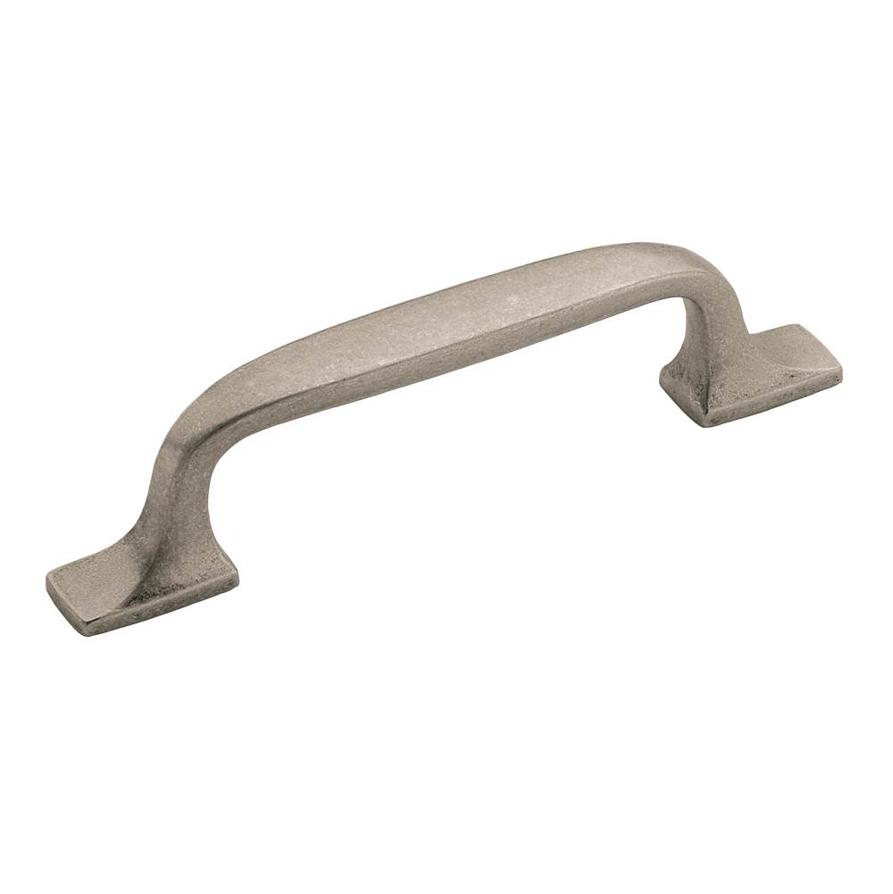 Amerock Highland Ridge 3 in (76 mm) Center-to-Center Aged Pewter Cabinet Pull