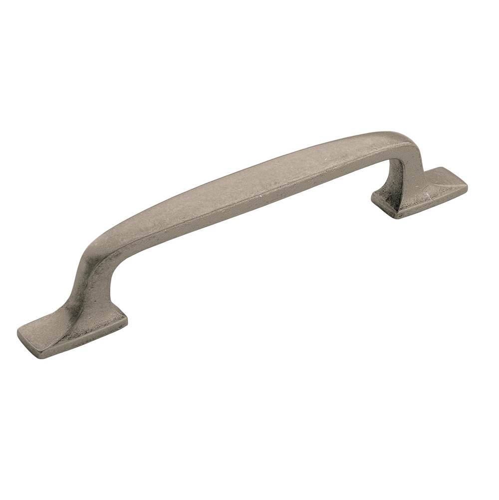 Amerock Highland Ridge 5-1/16 in (128 mm) Center-to-Center Aged Pewter Cabinet Pull