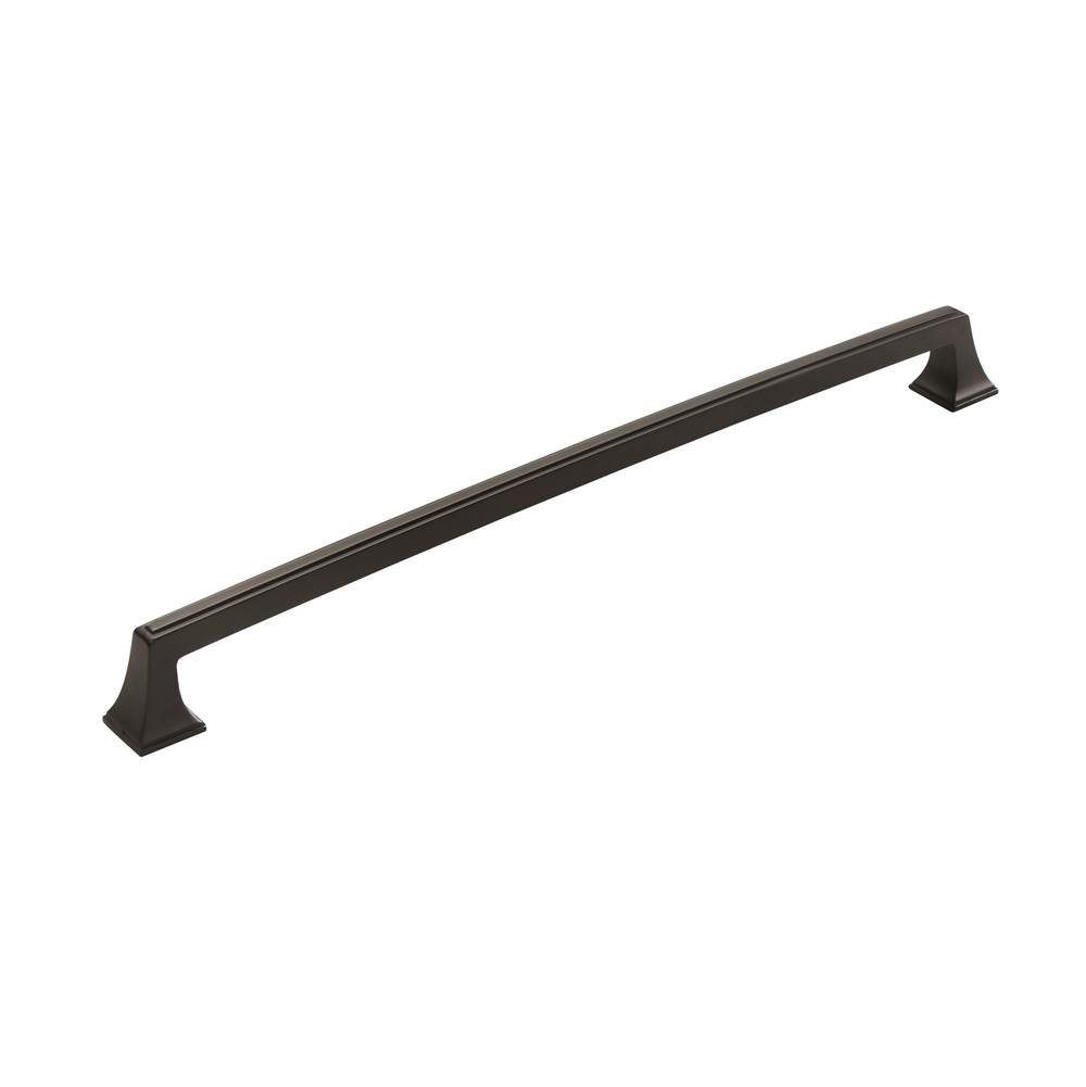 Amerock Mulholland 18 in (457 mm) Center-to-Center Black Bronze Appliance Pull