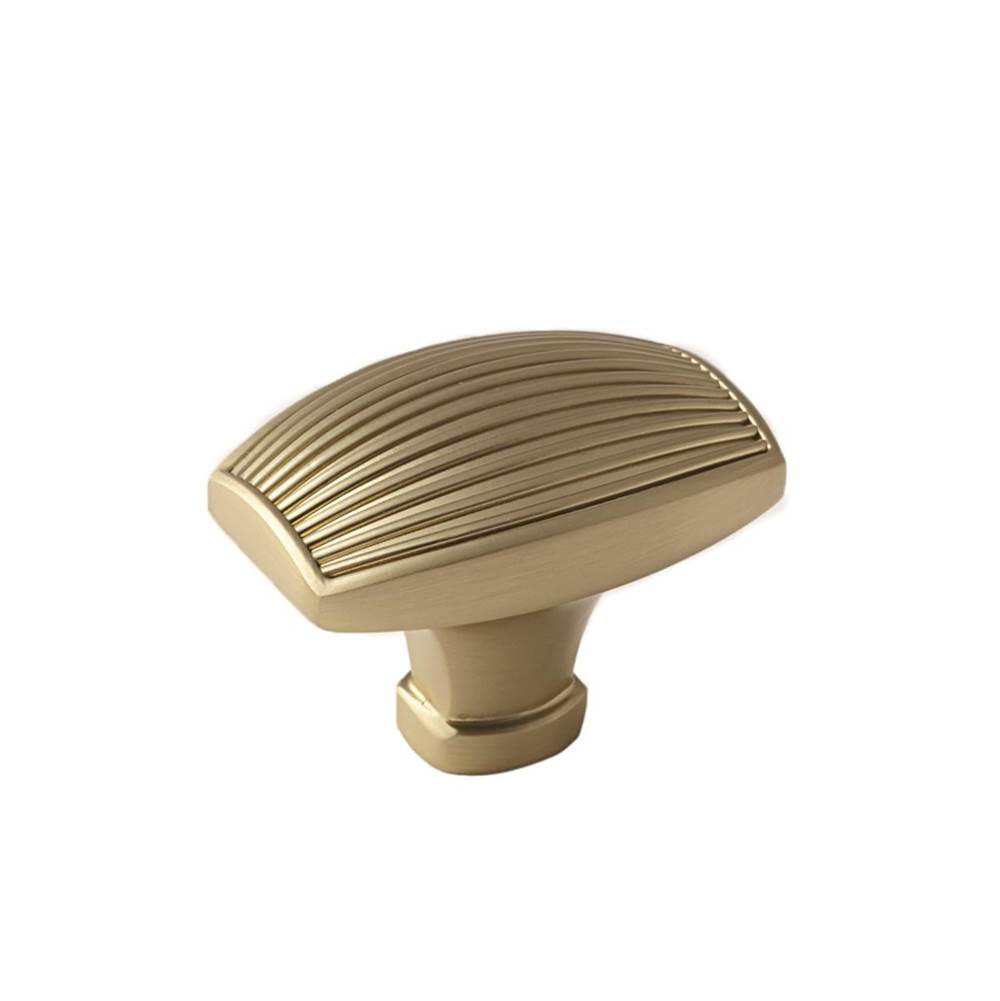 Amerock Sea Grass 1-3/4 in (44 mm) Length Golden Champagne Cabinet Knob