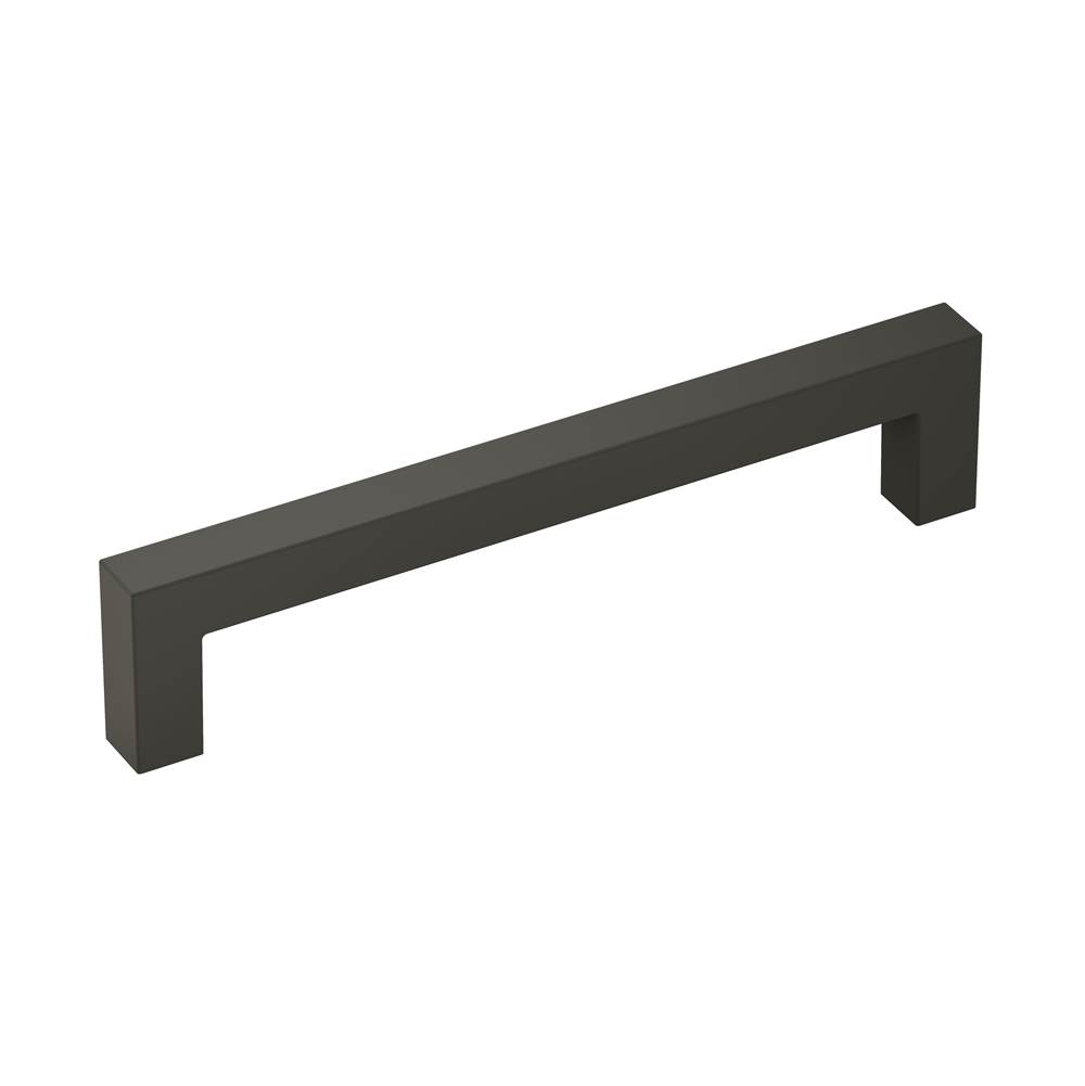Amerock Monument 5-1/16 in (128 mm) Center-to-Center Matte Black Cabinet Pull