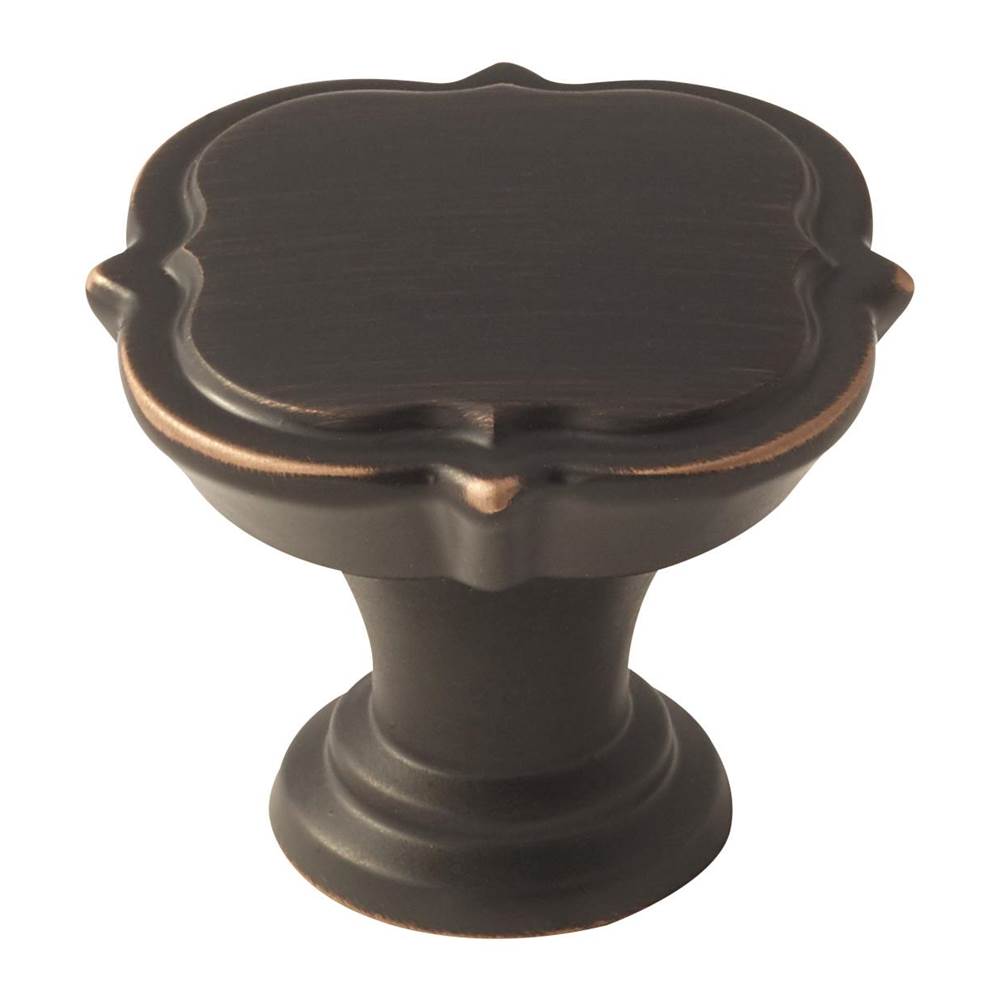 Amerock Grace Revitalize 1-3/8 in (35 mm) Diameter Oil-Rubbed Bronze Cabinet Knob