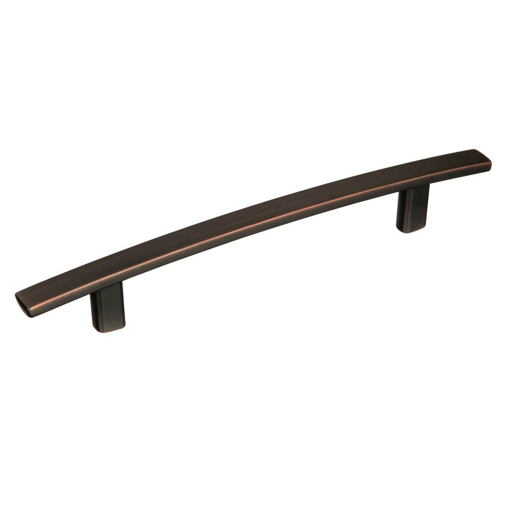 Amerock Cyprus 5-1/16 in (128 mm) Center-to-Center Oil-Rubbed Bronze Cabinet Pull