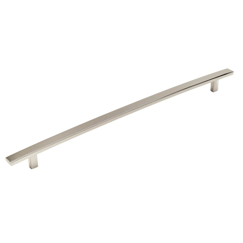 Amerock Cyprus 18 in (457 mm) Center-to-Center Polished Nickel Appliance Pull