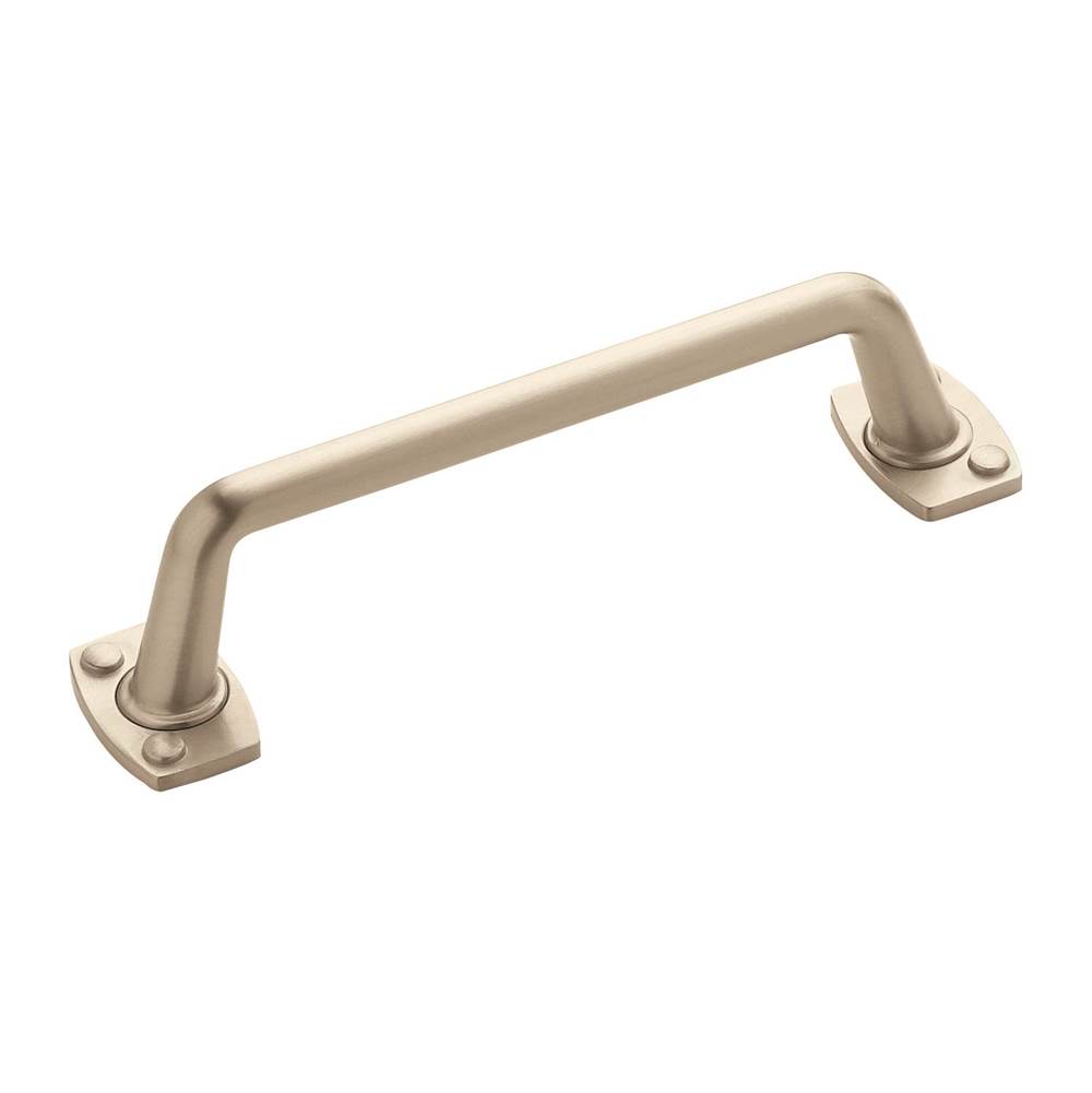 Amerock Rochdale 3-3/4 in (96 mm) Center-to-Center Satin Nickel Cabinet Pull