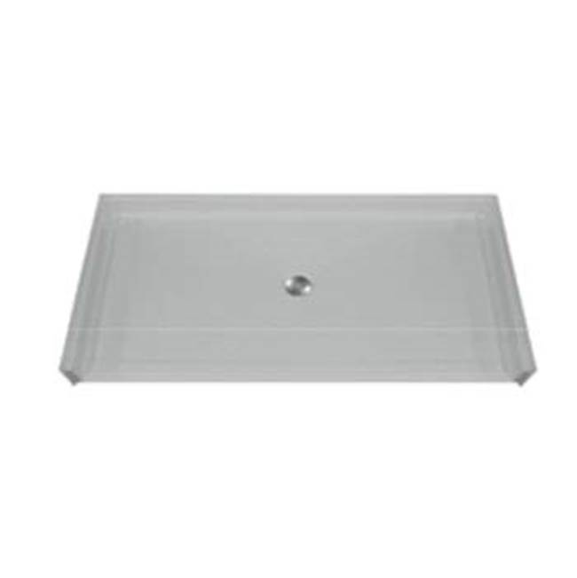 Aquarius Bathware AcrylX™ barrier-free shower pan with Easy Base shower base. ADA compliant. (MPB 6238 BF .75 C)