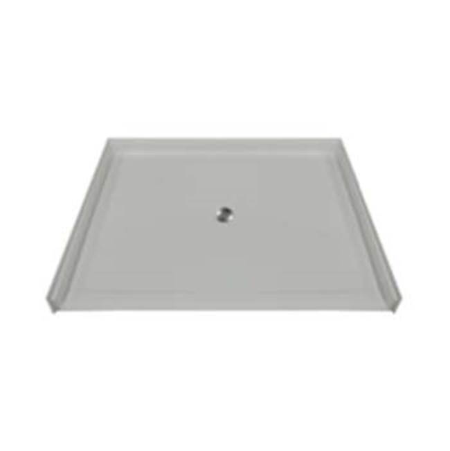 Aquarius Bathware 5'' AcrylX™ barrier-free shower base with Easy Base. (MPB 6048 BF .875)