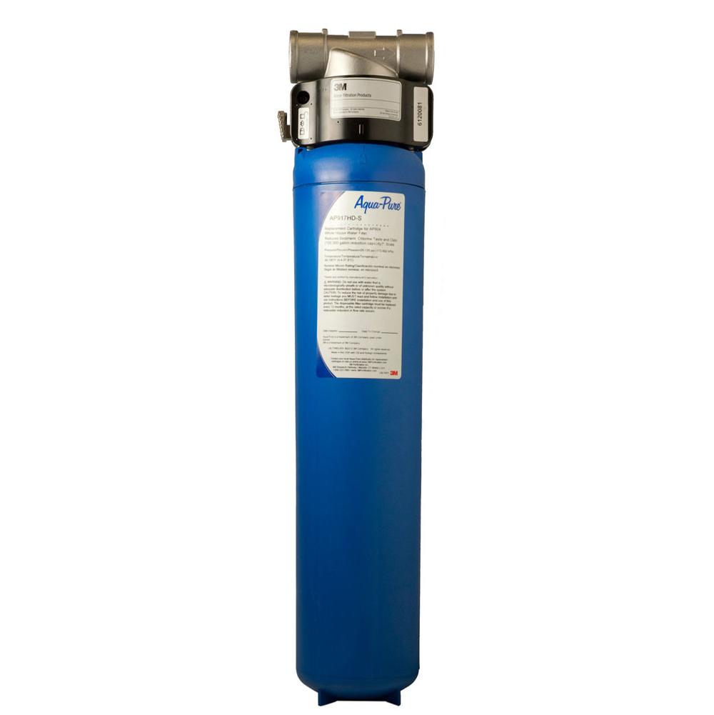 Aqua Pure AP900 Series Whole House Water Filtration System AP904, 5621104, Sanitary Quick-Change, 5 um