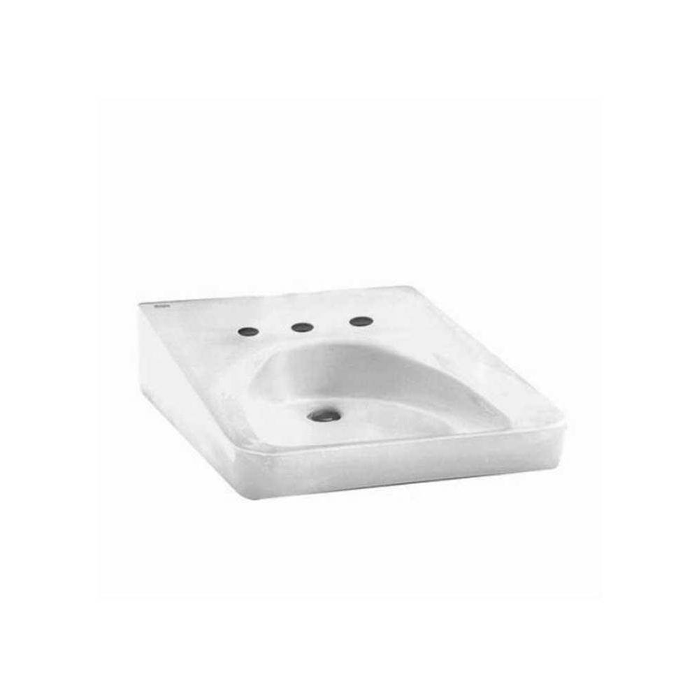 American Standard Wheelchair Wall-Hung Sink With 10-1/2-Inch Widespread