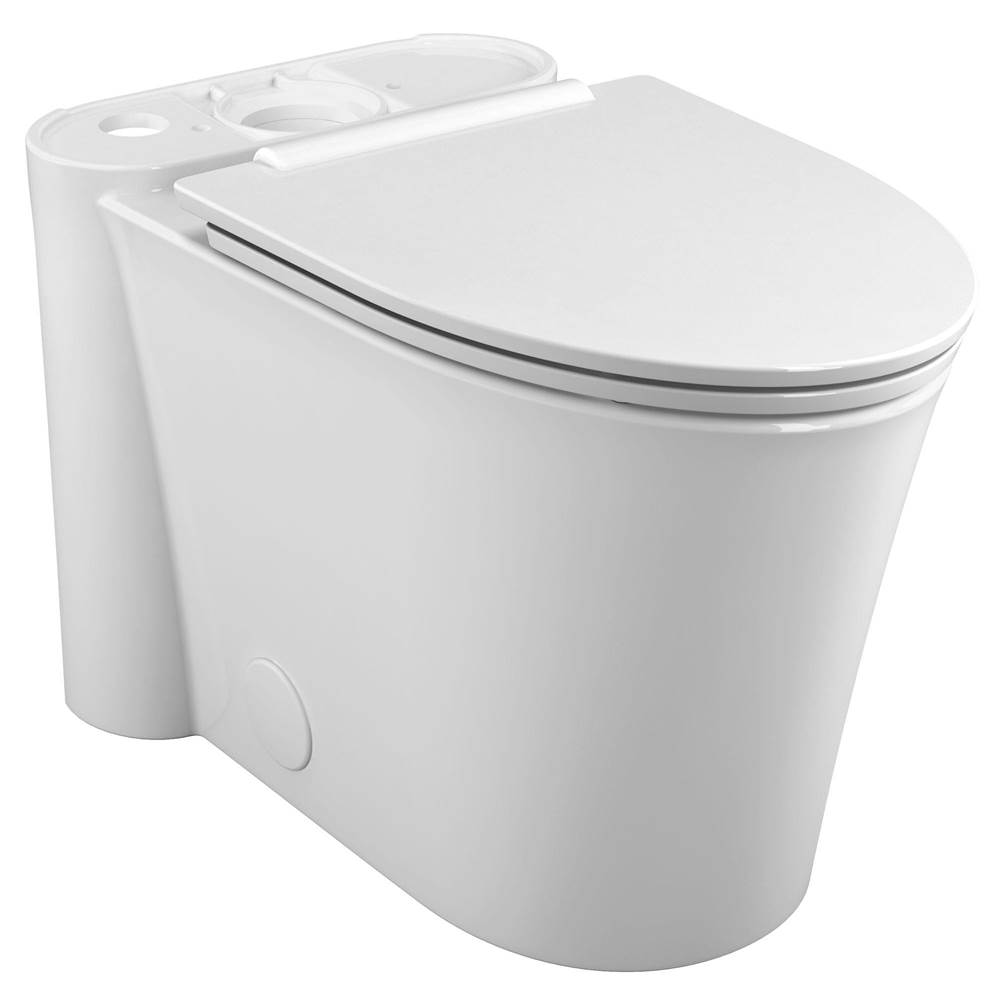 American Standard Studio S Concealed Trapway Chair Height Elongated Toilet Bowl with Seat