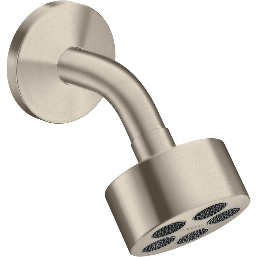 Axor ONE Showerhead 75 1-Jet, 1.75 GPM in Brushed Nickel