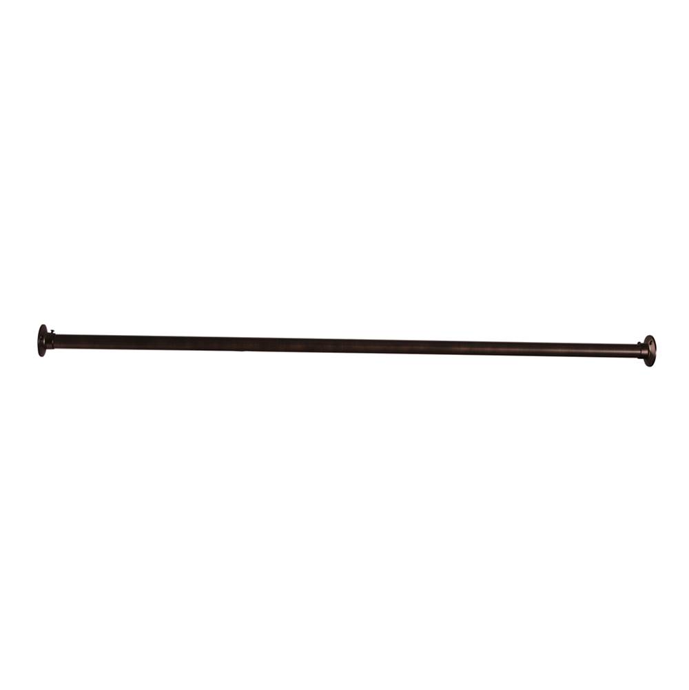 Barclay 4100 Straight Rod, 60'', w/310 Flanges, Oil Rubbed Bronze