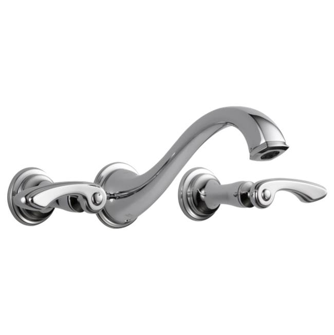 Brizo Charlotte® Two-Handle Wall Mount Lavatory Faucet - Less Handles 1.2 GPM