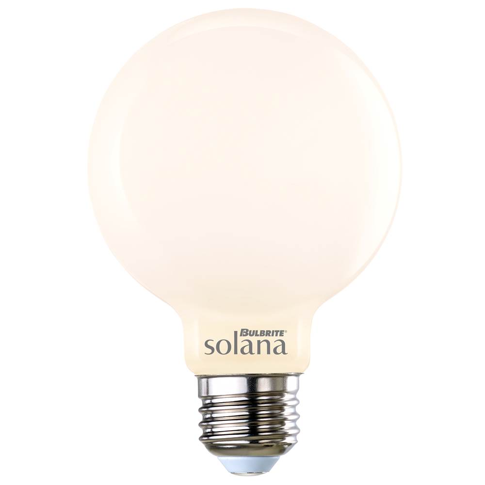 Bulbrite Smart Led Wifi Bulb 5.5W G25 White Light Milky 60W Equivalent 1Pk
