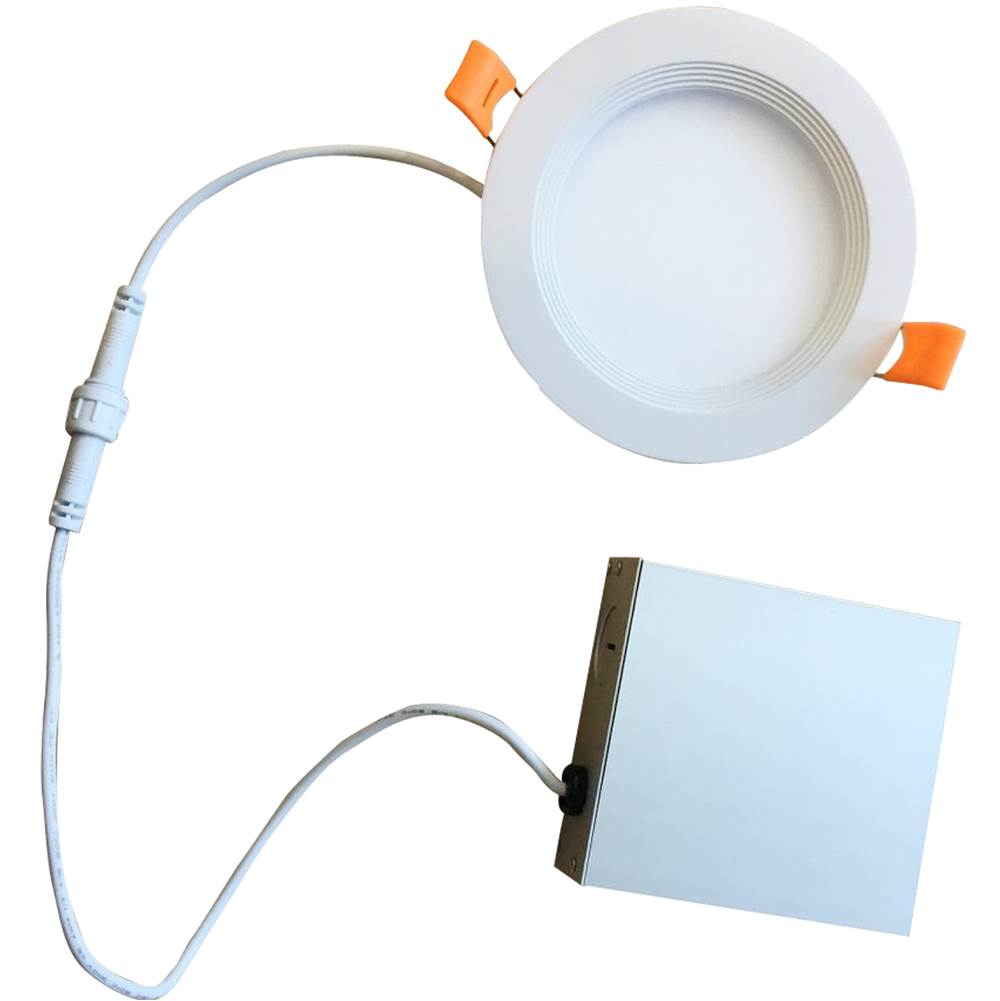 Bulbrite 9W Led 4'' Recessed Downlight W/ Metal Jbox White Round Dimmable 80Cri 3000K 120V