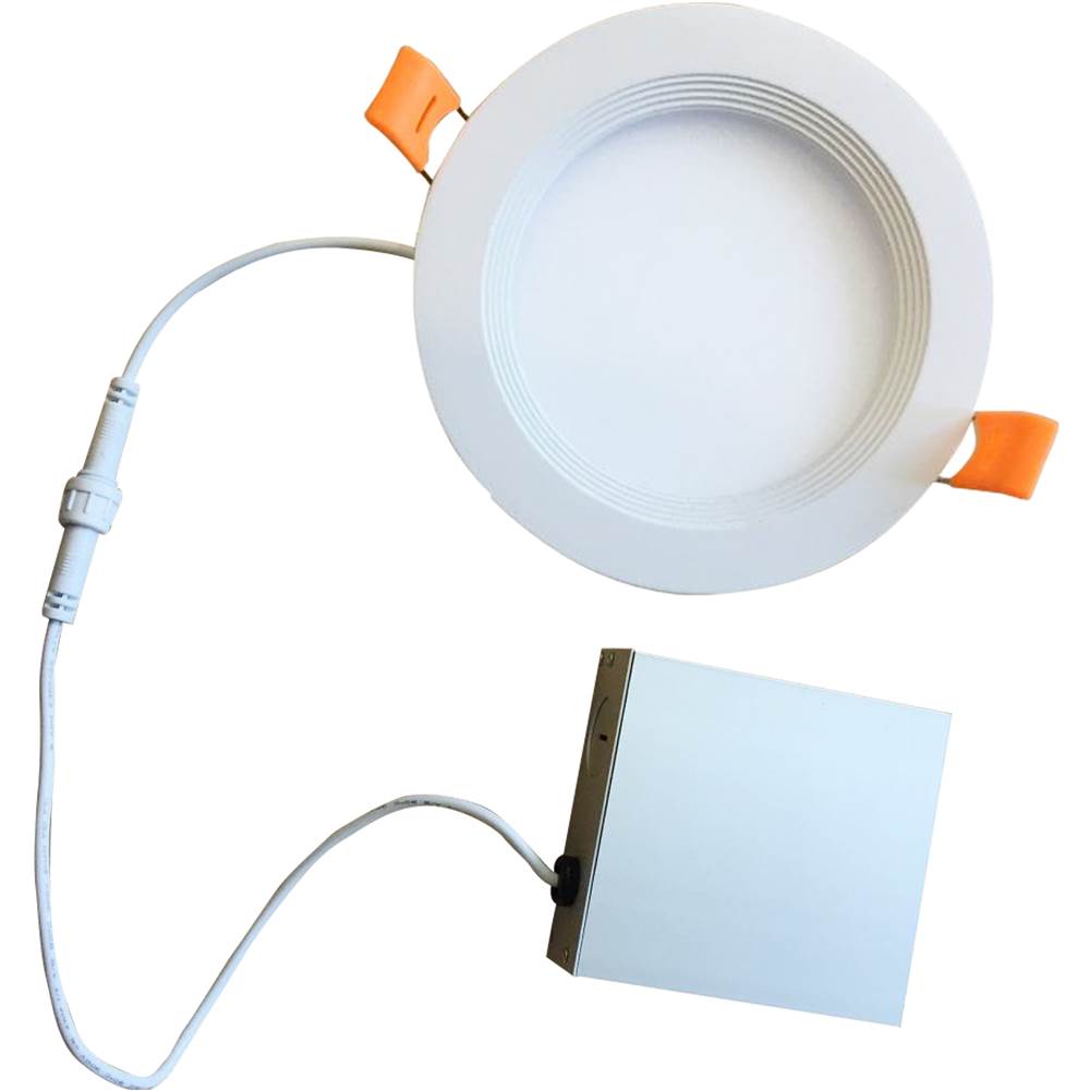 Bulbrite 7W Led 3'' Recessed Downlight W/ Metal Jbox and Baffle White Round Dimmable 90Cri 2700K 120V