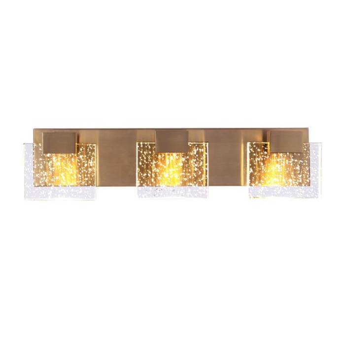 Craftmade Alamere LED 3 Light Vanity - SB , Damp rated
