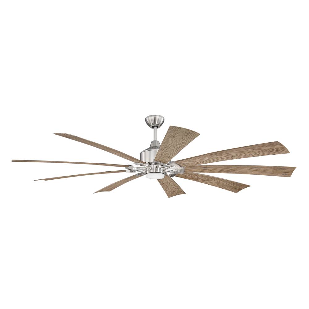 Craftmade 70'' Ceiling Fan w/Blades and LED Light Kit