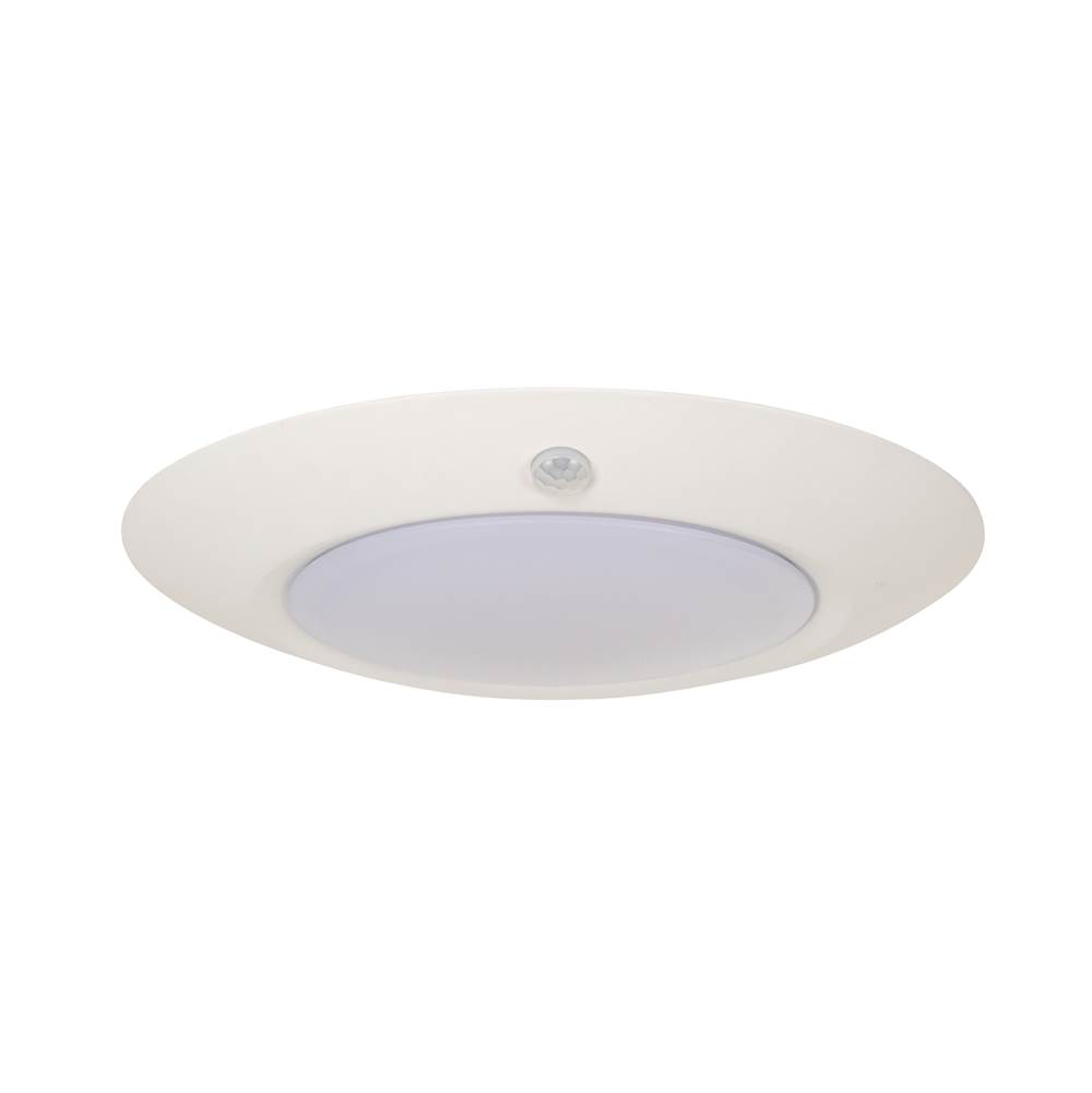 Craftmade LED Flushmount with PIR in White