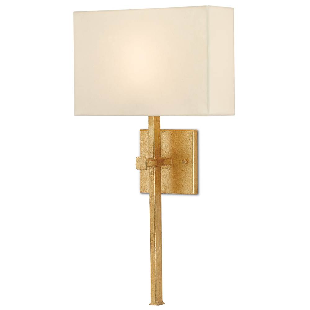 Currey And Company Ashdown Gold Wall Sconce