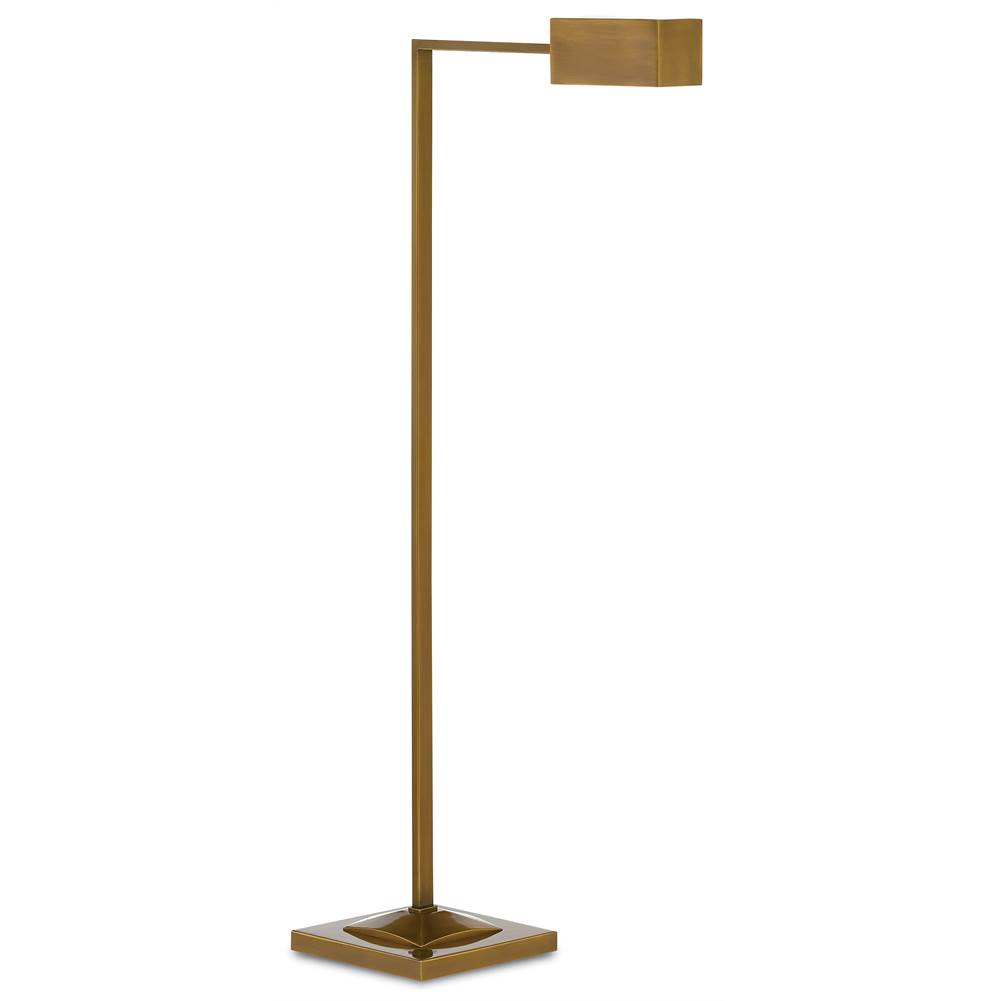 Currey And Company Ruxley Brass Floor Lamp