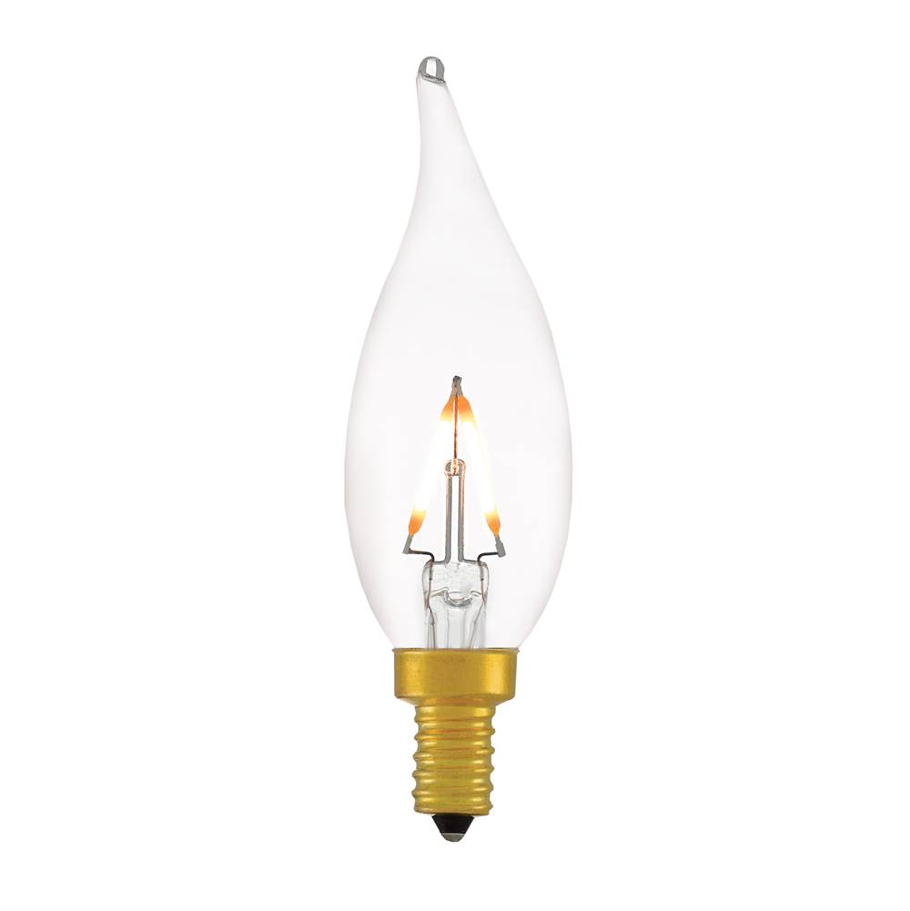 Currey And Company Small Flame Tip E12 Tala LED Light Bulb