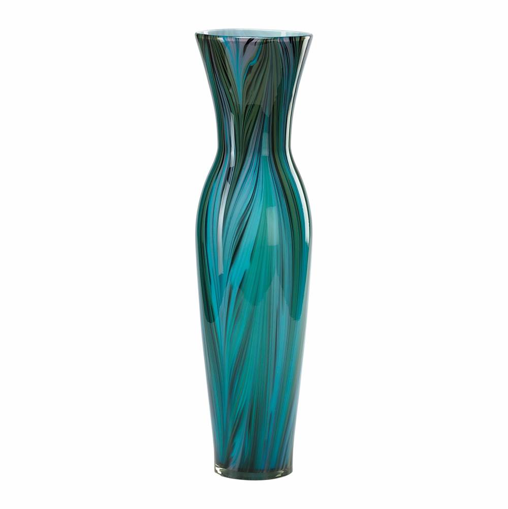 Cyan Designs Tall Peacock Feather Vase