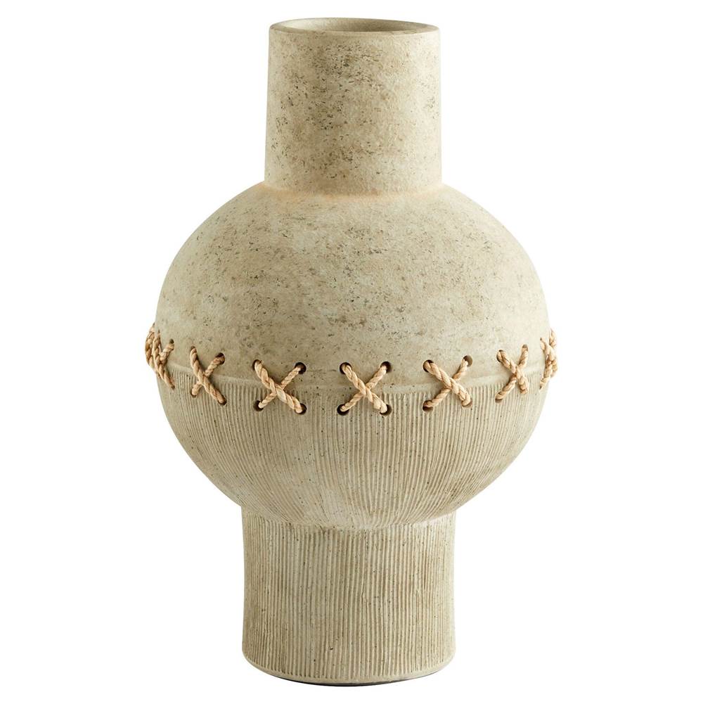 Cyan Designs Eratos Vase - Grey -Large