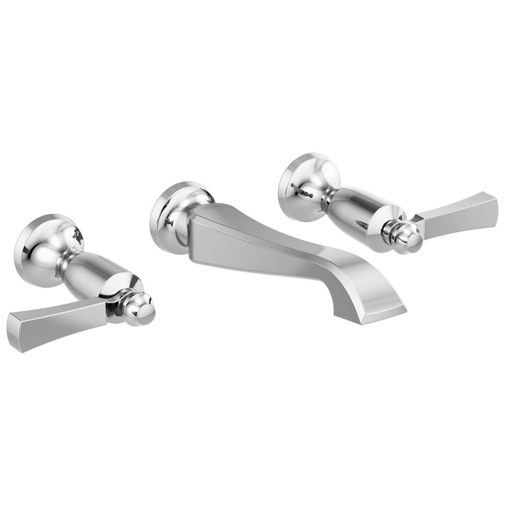 Delta Faucet Dorval™ Two Handle Wall Mount Bathroom Faucet Trim Only