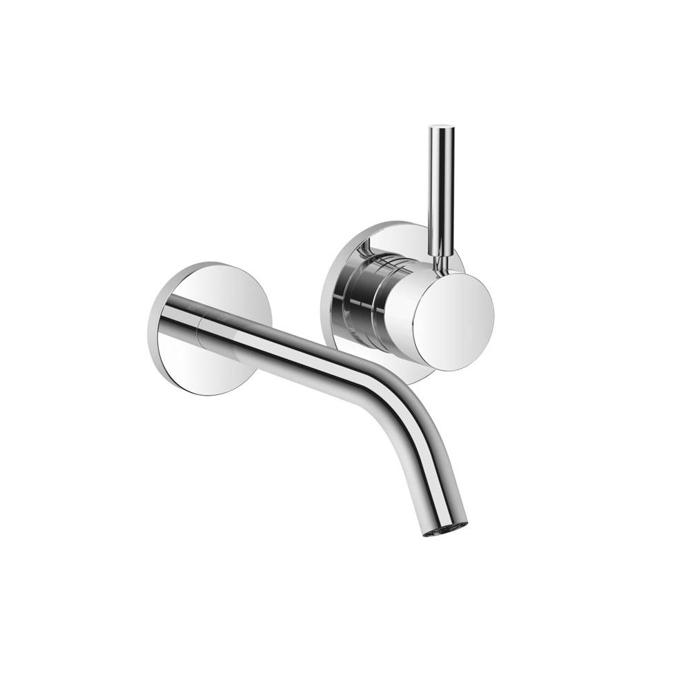 Dornbracht Meta Wall-Mounted Single-Lever Mixer Without Drain In Black Matte