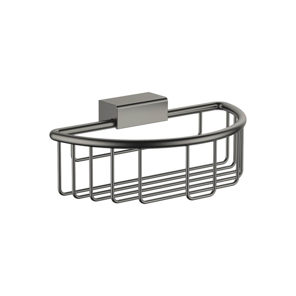 Dornbracht Madison Flair Shower Basket For Wall-Mounted Installation In Dark Platinum Matte