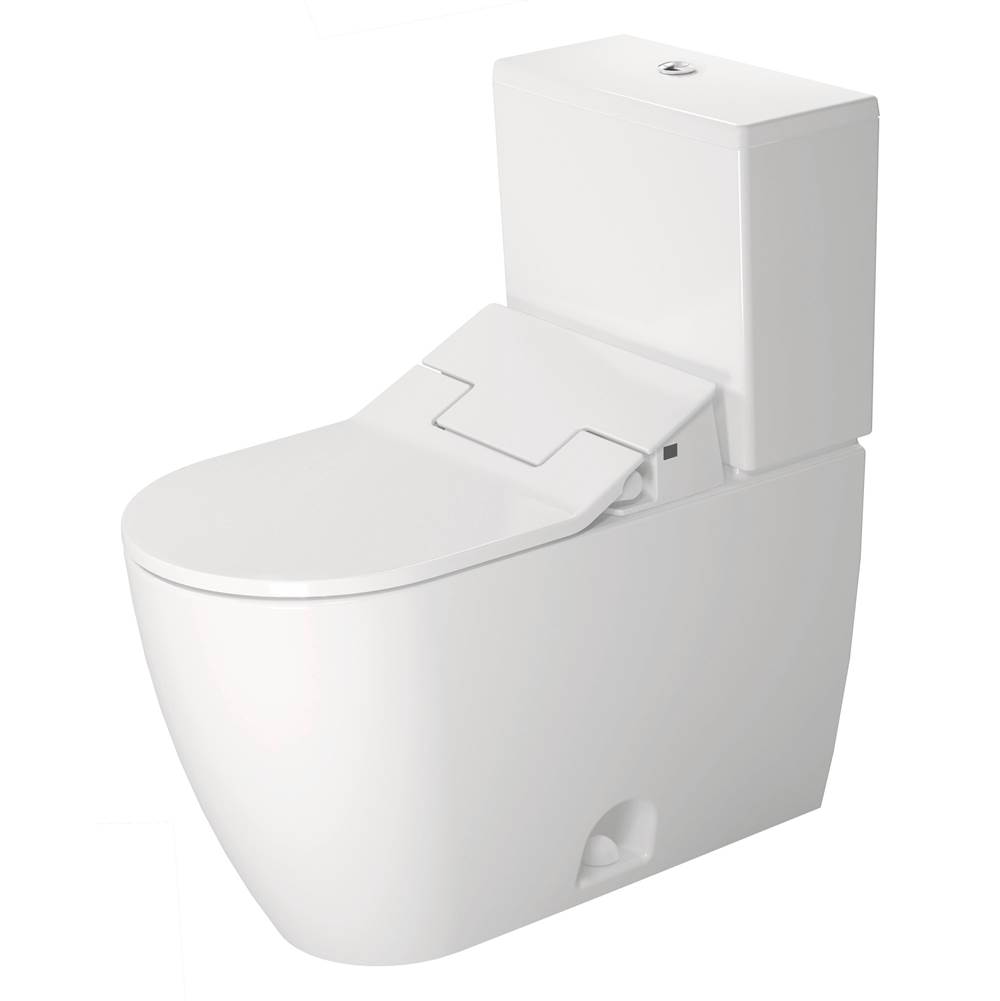Duravit ME by Starck Two-Piece Toilet Kit White with Seat