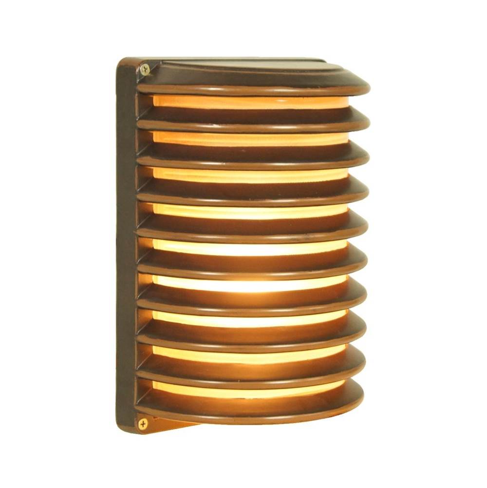Elegant Lighting Outdoor Wall lantern D:7.3 H:10 60W Oil Bronze Finish Frosted glass Lens