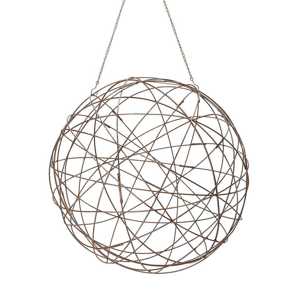 Elk Home Aged Iron Wire Sphere - Large