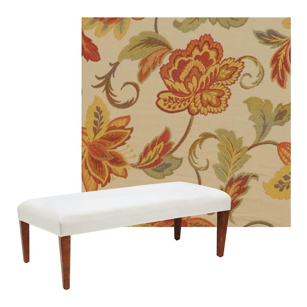 Elk Home Hibiscus Bench-COVER ONLY