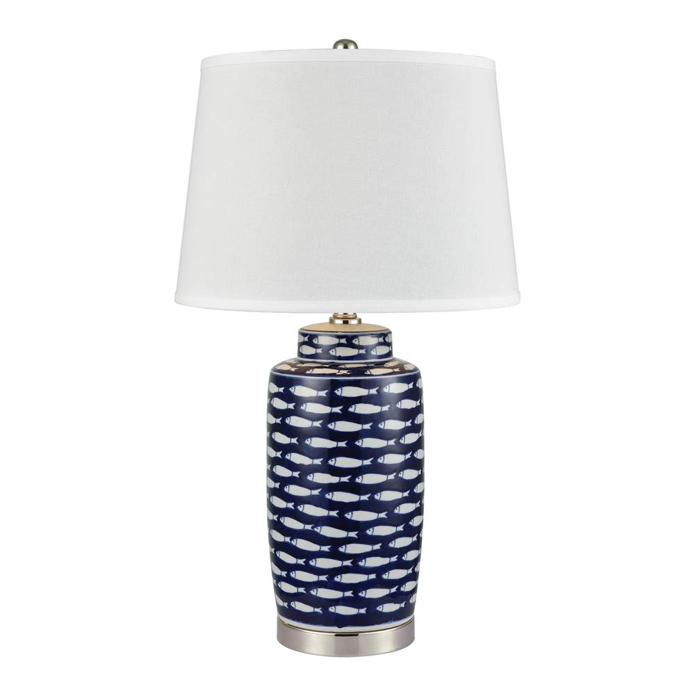 Elk Home Azul Baru 27'' High 1-Light Table Lamp - Blue