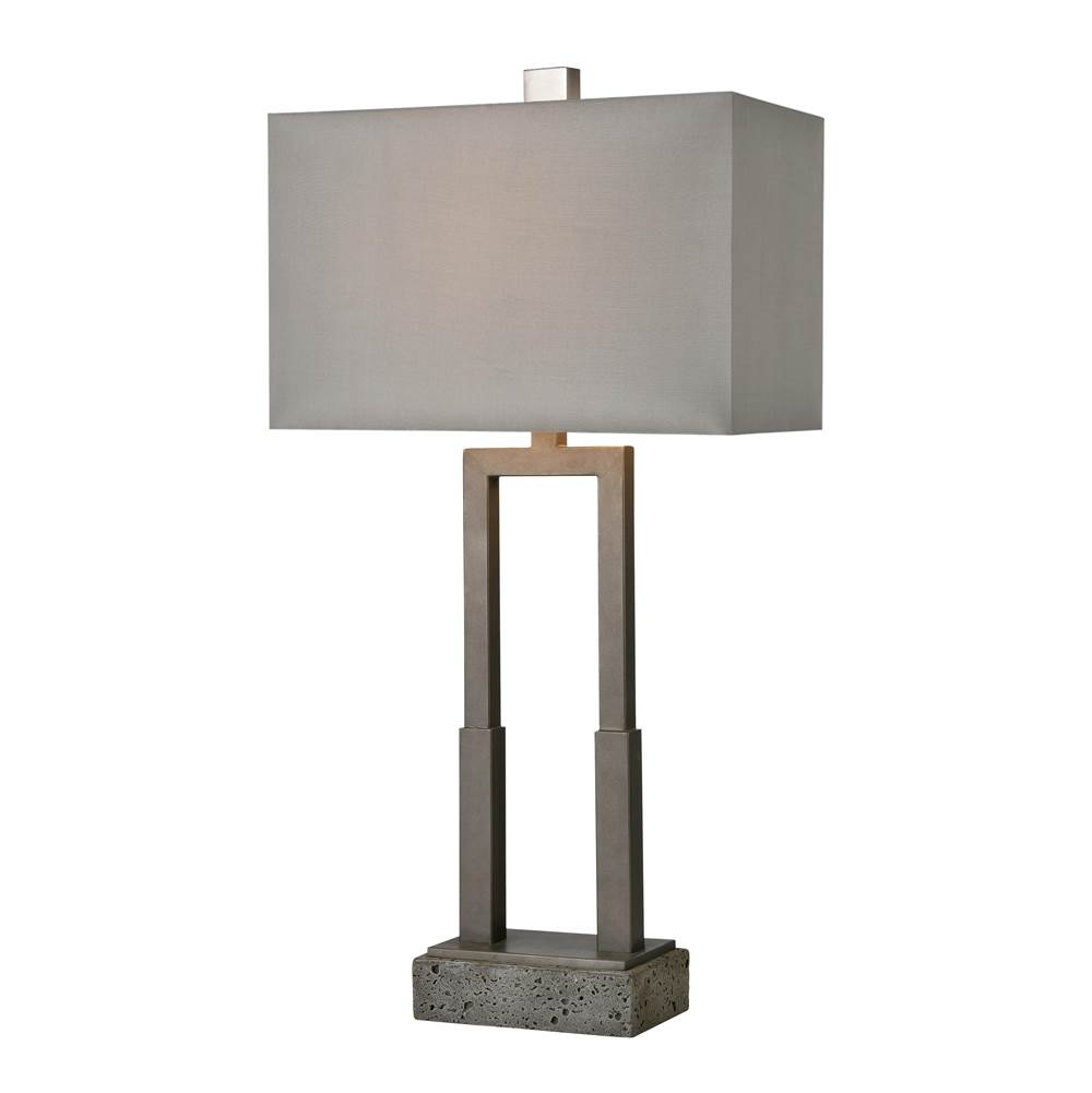 Elk Home Courier 32'' High 1-Light Table Lamp - Pewter