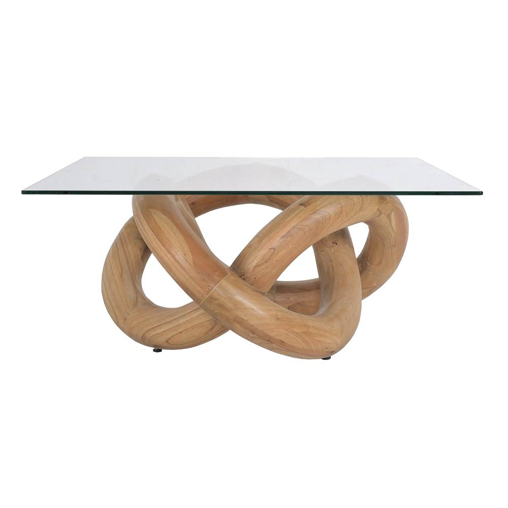 Elk Home Knotty Coffee Table - Natural