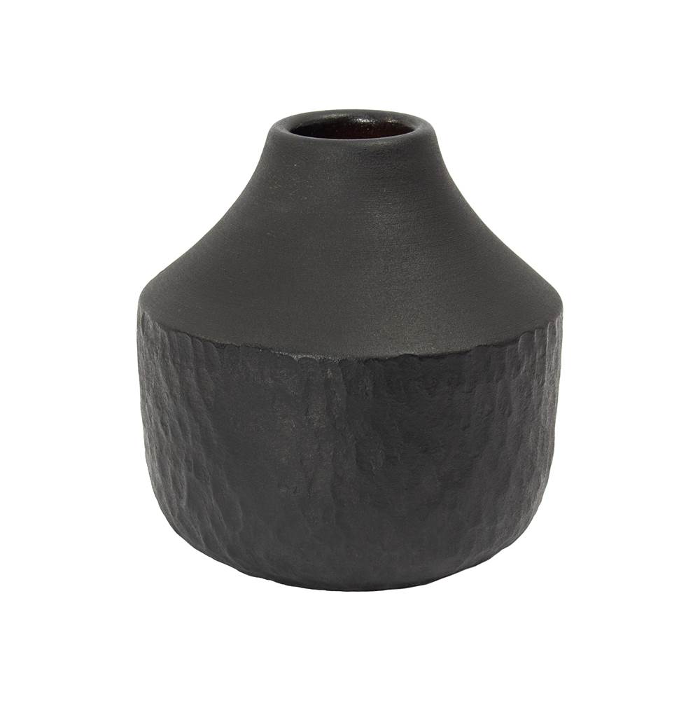 Elk Home Shadow Vase - Small Matte Black