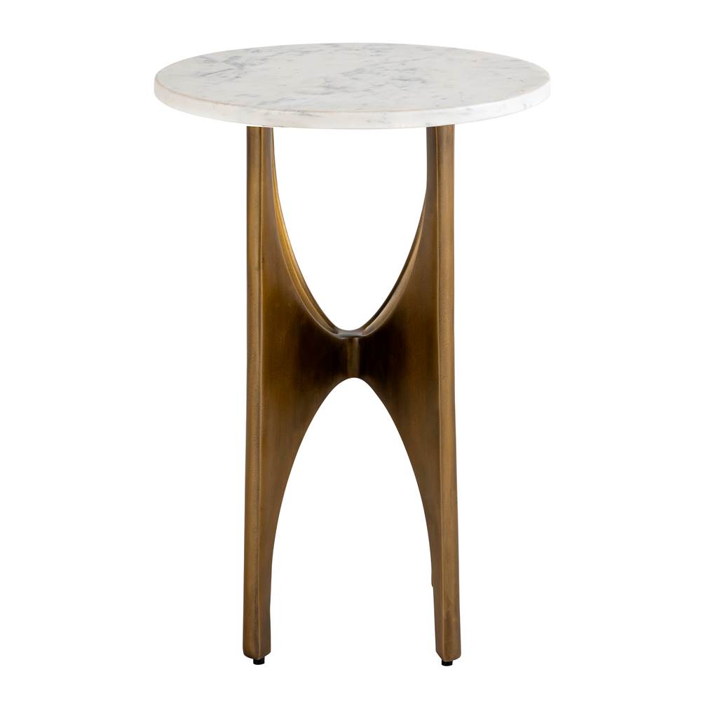 Elk Home Elroy Accent Table - Brass