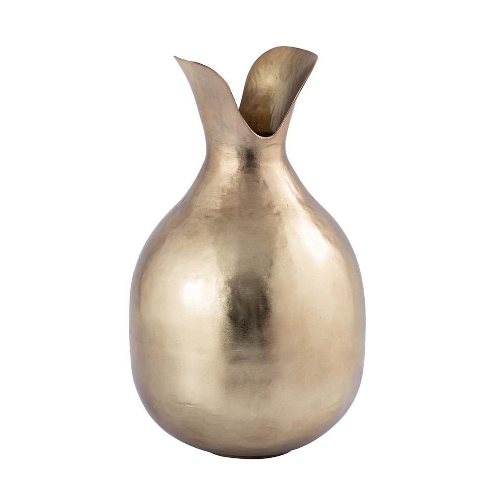 Elk Home Shaffer Vase - Large Brass