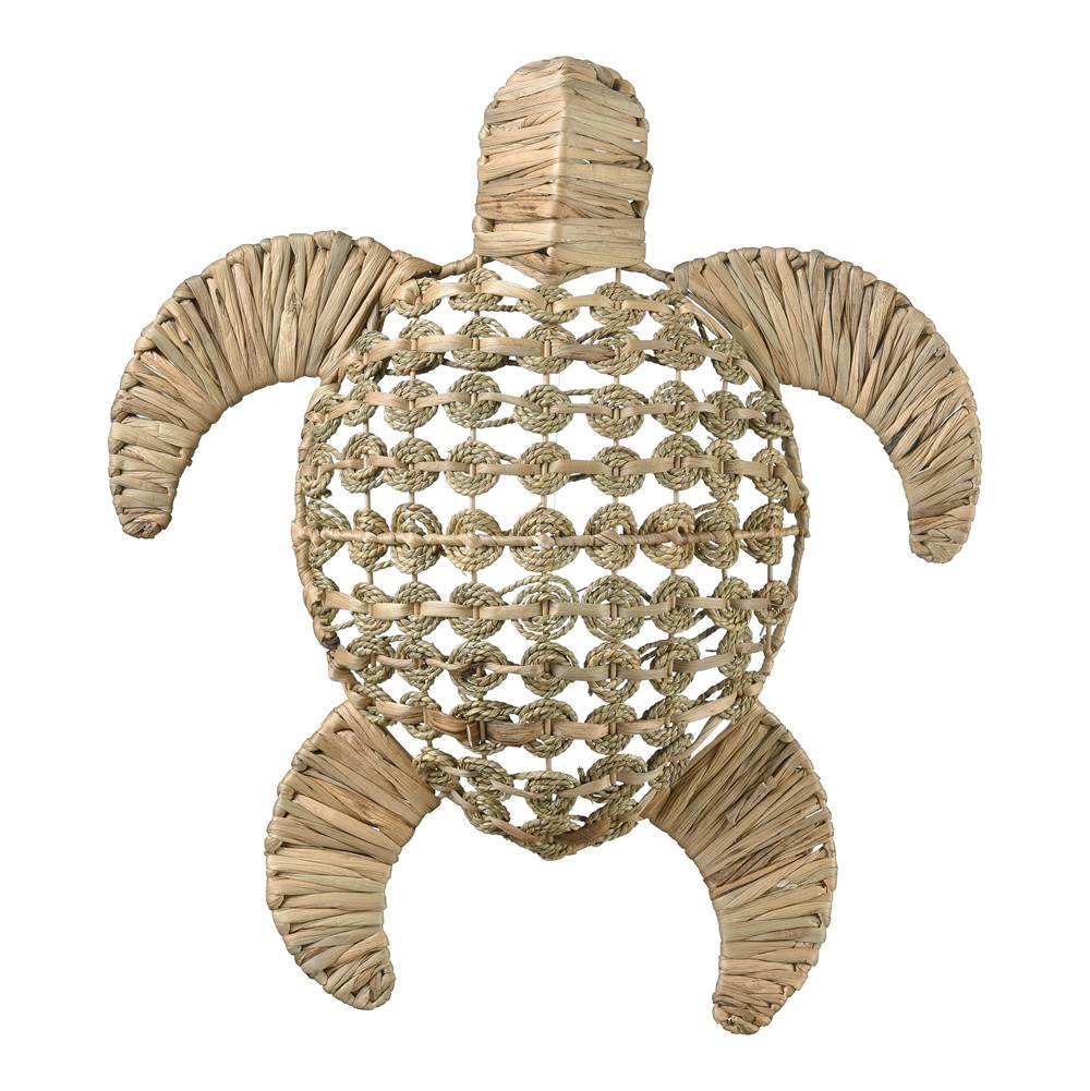 Elk Home Ridley Turtle Object - Large Natural
