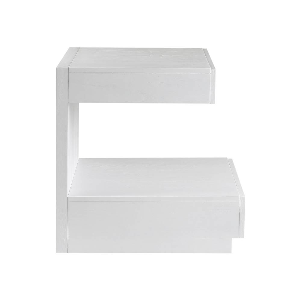 Elk Home Checkmate Accent Table - White