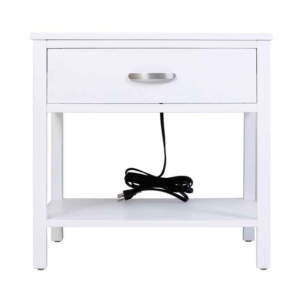 Elk Home Ramsay Accent Table - White