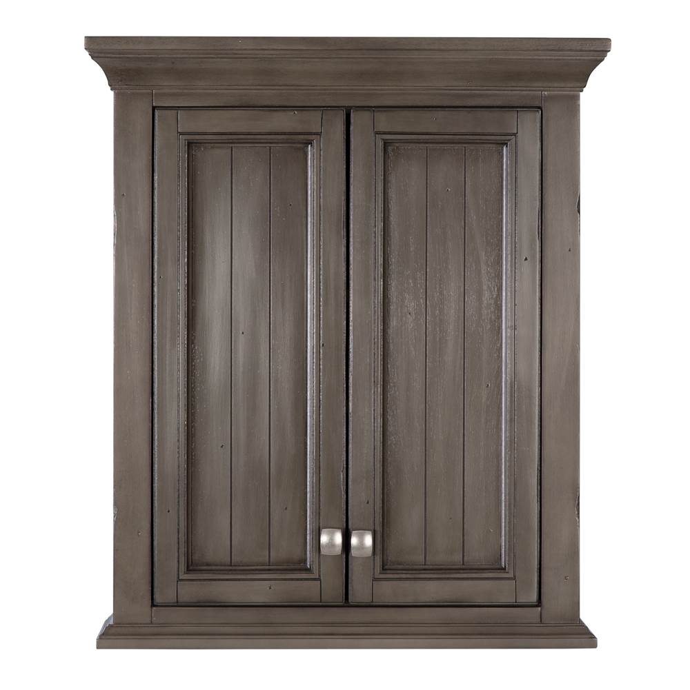 CRAFT + MAIN Brantley Wall Cabinet, Distressed Grey