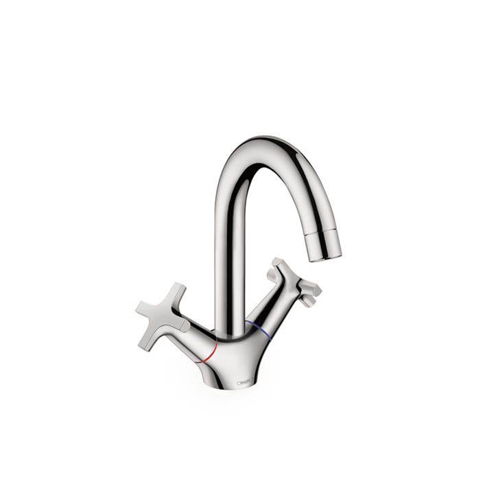 Hansgrohe Logis Classic Single-Hole Faucet 150 with Swivel Spout and Pop-Up Drain, 1.2 GPM in Chrome