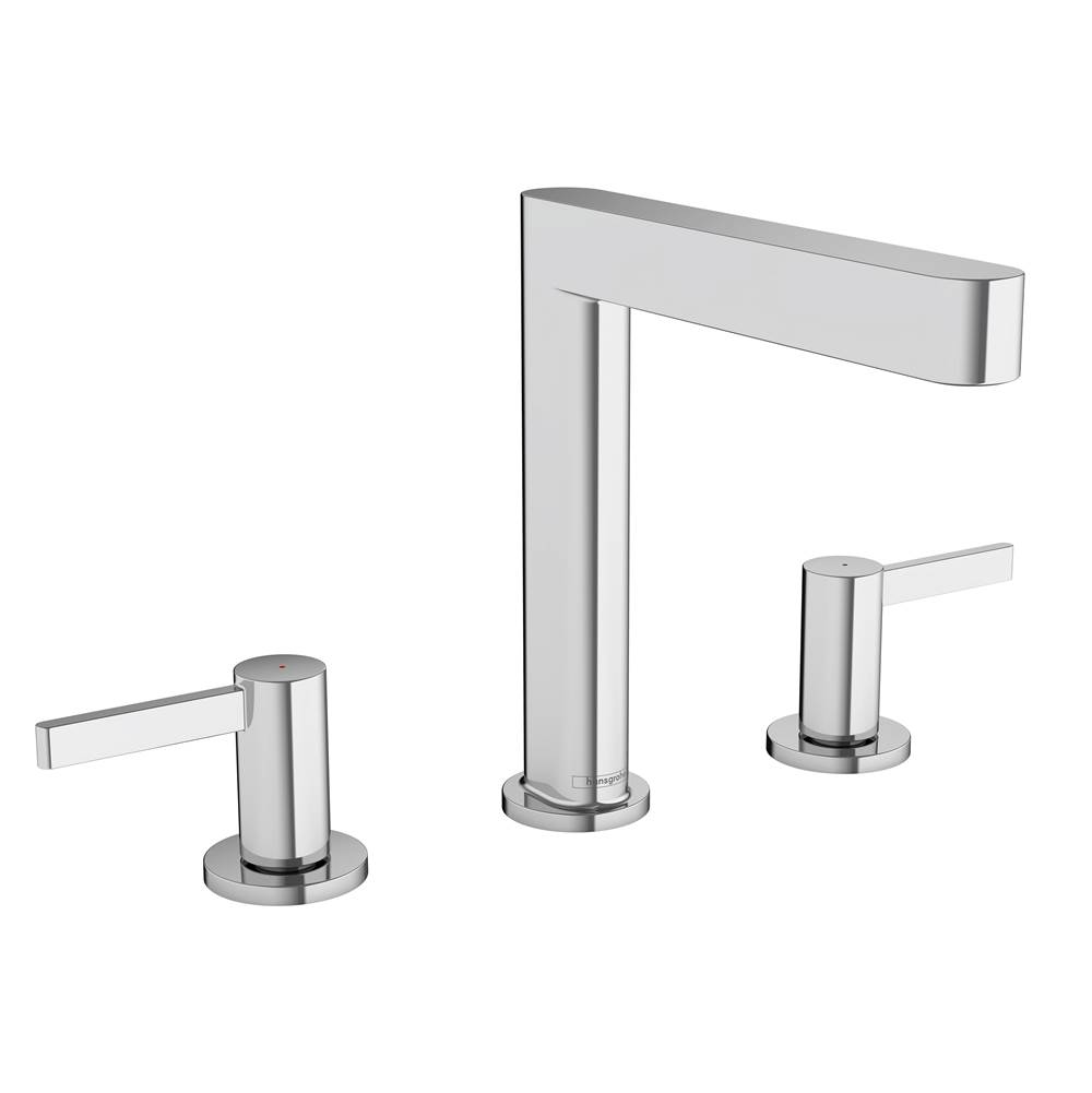 Hansgrohe Finoris Wide-spread Faucet 160 with Pop-up Drain, 1.2 GPM in Chrome