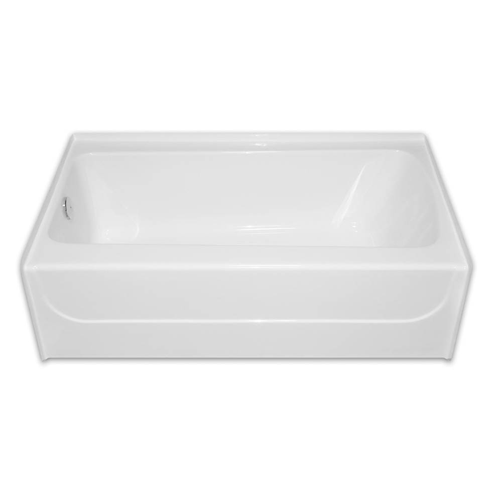 Hamilton Bathware Alcove AcrylX 54 x 31 x 16 Bath in Linen G5432TO