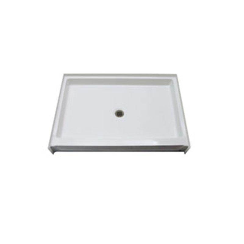 Hamilton Bathware AcrylX 54 x 34 x 6 Shower Base in Mink Granite G5434SH PAN