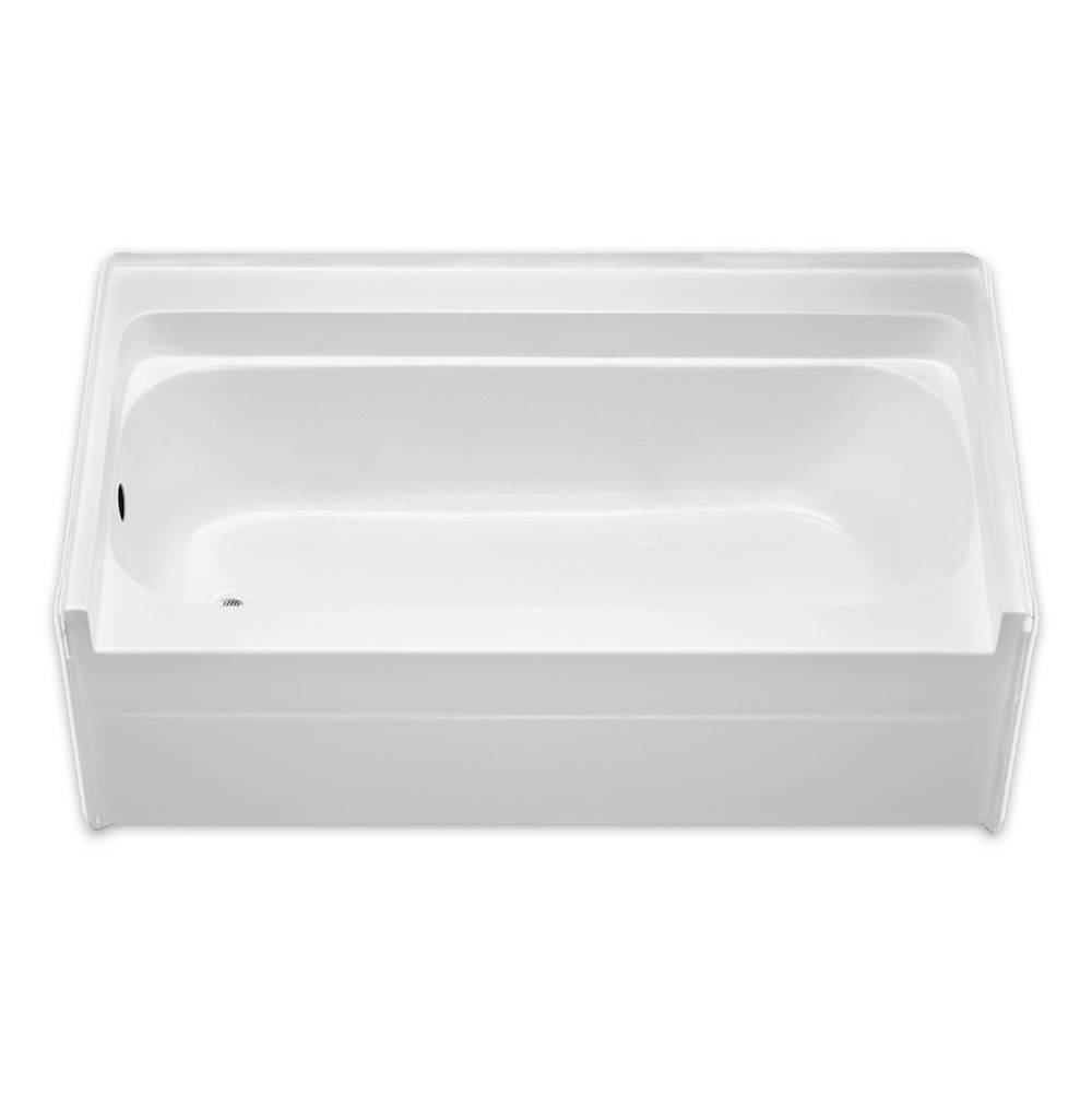 Hamilton Bathware Alcove AcrylX 60 x 32 x 22 Bath in White Granite G6032TO